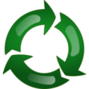 download Recycling clipart image with 0 hue color