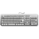 download Blank Generic Keyboard clipart image with 180 hue color