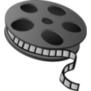 download Movie Reel clipart image with 180 hue color
