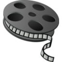 download Movie Reel clipart image with 0 hue color