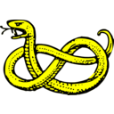 download Serpent Nowed clipart image with 0 hue color