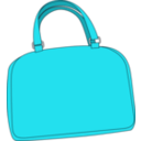 download Purse clipart image with 180 hue color