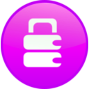 download Secure Lock clipart image with 270 hue color