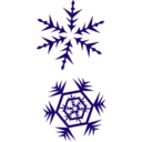 download Snow Flakes clipart image with 45 hue color