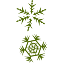 download Snow Flakes clipart image with 225 hue color