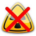 download No Nucleare No Nuke clipart image with 0 hue color