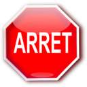 download Arret clipart image with 0 hue color