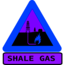 download Warning Shale Gas With Text clipart image with 225 hue color