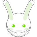 download Rabbit clipart image with 90 hue color