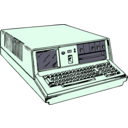download 70s Era Portable Computer clipart image with 90 hue color