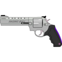 download Raging Bull Gun clipart image with 270 hue color