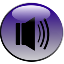 download Audio Icon clipart image with 45 hue color