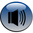 download Audio Icon clipart image with 0 hue color