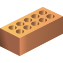 download Brick clipart image with 0 hue color