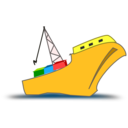 download Shipping clipart image with 0 hue color