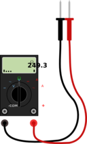 Digital Multimeter With Leads