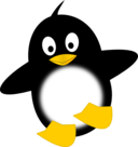 Little Funny Penguin