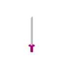 download Sword clipart image with 270 hue color