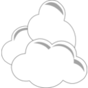 download Simple Clouds clipart image with 90 hue color