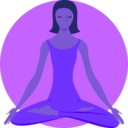 download Meditating Buddhist clipart image with 225 hue color