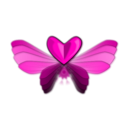 download Wingloveheart clipart image with 315 hue color