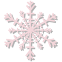 download Snow Flake clipart image with 135 hue color
