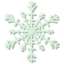 download Snow Flake clipart image with 270 hue color
