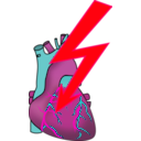 download Heart Attack clipart image with 315 hue color