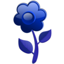 download Flower A6 clipart image with 225 hue color