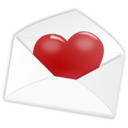 download Valentines Day Love Letter clipart image with 0 hue color