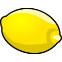 download Lemon clipart image with 0 hue color