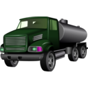 download Cistern Truck clipart image with 270 hue color