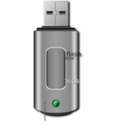download Pen Drive clipart image with 270 hue color