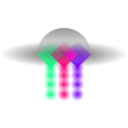 download Ro Ufo Logo clipart image with 270 hue color