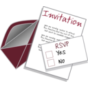 download Invitation clipart image with 45 hue color
