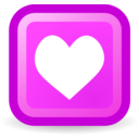 download Cubicopp Heart Smiley clipart image with 315 hue color