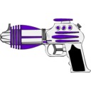 download Raygun clipart image with 270 hue color
