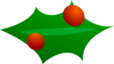 Christmas Leaf Decoration