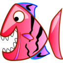 download Bluefish clipart image with 135 hue color