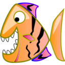 download Bluefish clipart image with 180 hue color