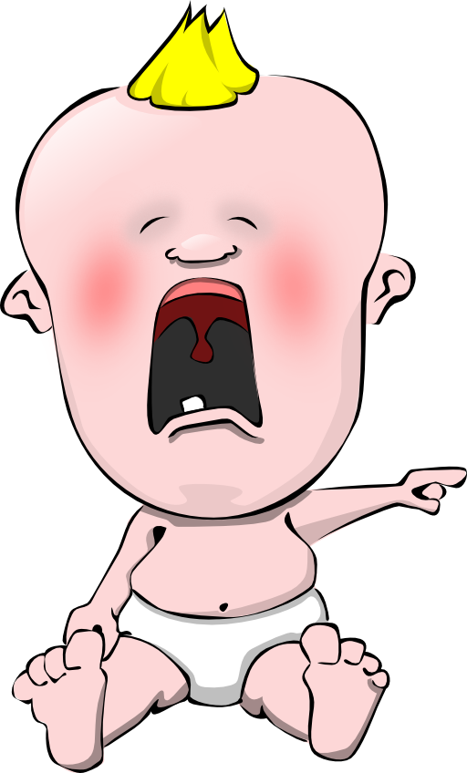 clipart of girl crying-#36