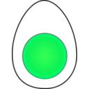 download Soft Boiled Egg clipart image with 90 hue color