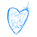 download Happybirth clipart image with 270 hue color