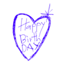download Happybirth clipart image with 315 hue color