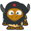 download Baby Gnu Che clipart image with 0 hue color