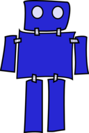 Blue Robot