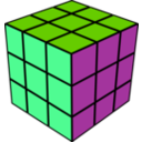 download Rubik clipart image with 90 hue color
