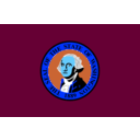 download Washington State Flag clipart image with 180 hue color