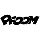 download Pfoom In Black clipart image with 180 hue color
