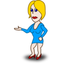 download Comic Characters Blonde clipart image with 0 hue color